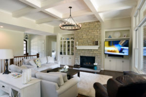 A great room designed by The Schnicke Company